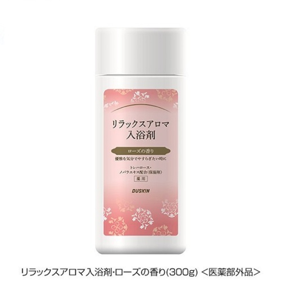 ダスキン　リラックスアロマ入浴剤（300ｇ） ローズ ＜医薬部外品＞