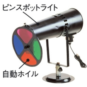 ピンスポット用自動ホイル